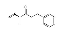 (S)-4-Methyl-1-phenyl-hex-5-en-3-one结构式