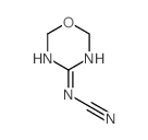 Cyanamide,(3,6-dihydro-2H-1,3,5-oxadiazin-4-yl)- (9CI) Structure