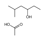 acetic acid,5-methylhexan-3-ol Structure