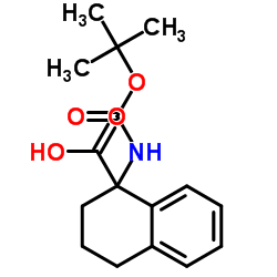 1-(Boc-氨基)-1,2,3,4-四氢萘-1-甲酸图片