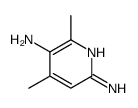 4,6-dimethylpyridine-2,5-diamine结构式