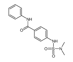 4-(dimethylsulfamoylamino)-N-phenylbenzamide结构式