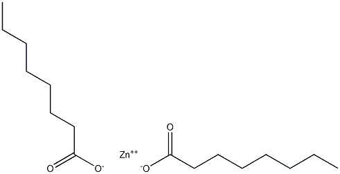 Octanoic acid, zinc salt, basic Structure