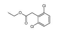 (2,6-二氯苯基)乙酸乙酯结构式