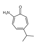 2,4,6-Cycloheptatrien-1-one,2-amino-5-isopropyl-(6CI,7CI) picture