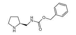 (S)-2-n-cbz-氨基甲基-吡咯烷结构式