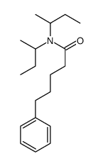 N,N-di(butan-2-yl)-5-phenylpentanamide Structure