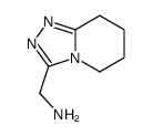 5,6,7,8-tetrahydro-[1,2,4]triazolo[4,3-a]pyridin-3-ylmethanamine结构式