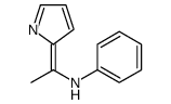 N-(1-pyrrol-2-ylideneethyl)aniline结构式