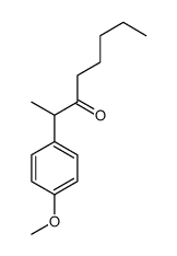 2-(4-methoxyphenyl)octan-3-one Structure