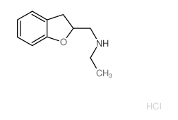 N-(2,3-Dihydro-1-benzofuran-2-ylmethyl)-N-ethylamine hydrochloride structure