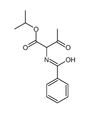 propan-2-yl 2-benzamido-3-oxobutanoate结构式