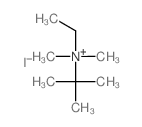 ethyl-dimethyl-tert-butyl-azanium结构式
