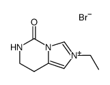 2-ethyl-5-oxo-5,6,7,8-tetrahydro-imidazo[1,5-c]pyrimidin-2-ium bromide结构式