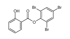 2,4,6-tribromophenyl salicylate Structure