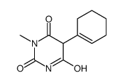 5-(cyclohexen-1-yl)-1-methyl-1,3-diazinane-2,4,6-trione Structure