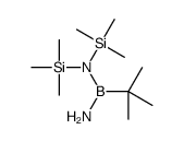 2-[amino-[bis(trimethylsilyl)amino]boranyl]-2-methylpropane Structure