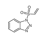 1-ethenesulfonyl-1H-benzotriazole结构式