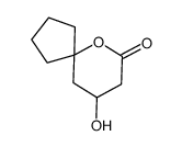 9-hydroxy-6-oxaspiro[4.5]decan-7-one结构式