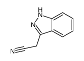 1H-吲唑-3-乙腈结构式