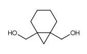 1,6-bis(hydroxymethyl)-bicyclo(4.1.0)heptane结构式