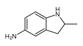 2-methyl-indolin-5-ylamine Structure