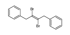 2,3-dibromo-1,4-diphenyl-but-2-ene Structure