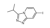 7-iodo-3-isopropyl-[1,2,4]triazolo[4,3-a]pyridine结构式