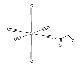 pentacarbonyl(chloroacetylisocyanide)chromium Structure