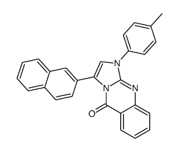 1-(4-methylphenyl)-3-naphthalen-2-ylimidazo[2,1-b]quinazolin-5-one Structure