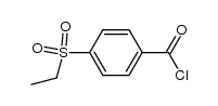 4-ethanesulfonyl-benzoyl chloride Structure