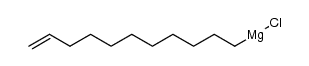10-undecenylmagnesium chloride Structure
