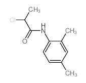 2-Chloro-N-(2,4-dimethylphenyl)propanamide Structure