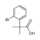 2-(2-Bromophenyl)-2-methylpropionic acid structure