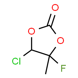 1,3-Dioxolan-2-one,5-chloro-4-fluoro-4-methyl- structure