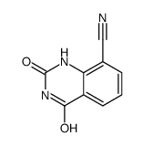 2,4-DIOXO-1,2,3,4-TETRAHYDROQUINAZOLINE-8-CARBONITRILE picture