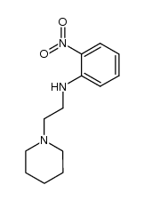 (2-piperidin-1-yl-ethyl)-(2-nitro-phenyl)-amine Structure