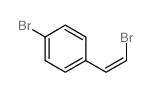(Z)-1-Bromo-4-(2-bromovinyl)benzene Structure