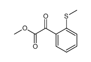 methyl 2-(2-methylthiophenyl)-2-oxoacetate Structure