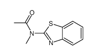 Acetamide, N-2-benzothiazolyl-N-methyl- (9CI)结构式