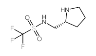 (R)-1,1,1-TRIFLUORO-N-(PYRROLIDIN-2-YLMETHYL)METHANESULFONAMIDE picture