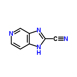 1H-Imidazo[4,5-c]pyridine-2-carbonitrile结构式