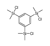 [3,5-bis[chloro(dimethyl)silyl]phenyl]-chloro-dimethylsilane Structure