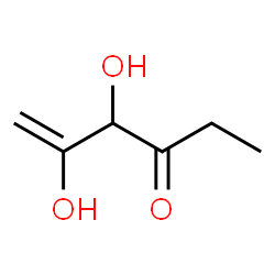 5-Hexen-3-one, 4,5-dihydroxy- (9CI) structure