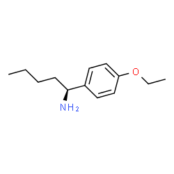 (1S)-1-(4-ETHOXYPHENYL)PENTYLAMINE结构式