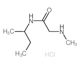 N-(sec-Butyl)-2-(methylamino)acetamide hydrochloride Structure