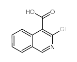 3-Chloroisoquinoline-4-carboxylic acid structure