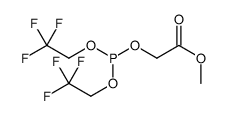 methyl 2-[bis(2,2,2-trifluoroethoxy)phosphanyloxy]acetate Structure