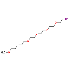 m-PEG6-Br结构式