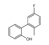 2-(5-fluoro-2-methylphenyl)phenol结构式